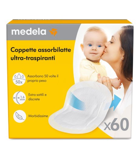 MEDELA Coppette*Assorbil.60pz