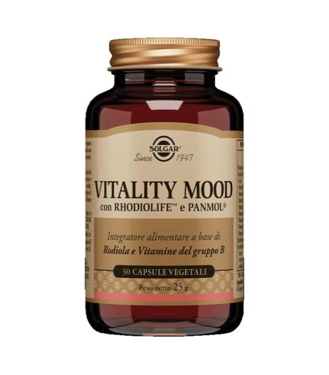 VITALITY MOOD 30 Cps SOLGAR