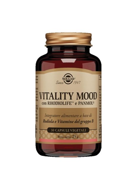 VITALITY MOOD 30 Cps SOLGAR