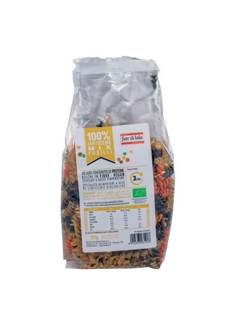 FUSILLI DI LENTICCHIE MIX BIO