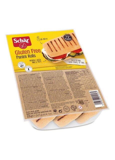 SCHAR-PANINI ROLLS 3X75G