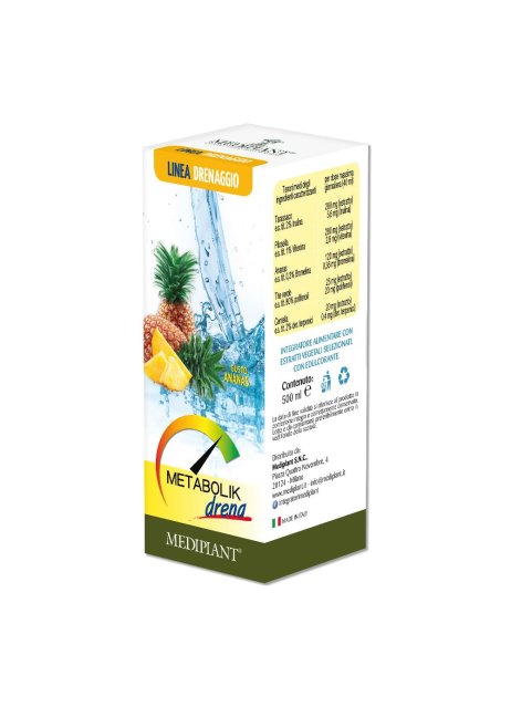 METABOLIK DREN ANANAS 500ML