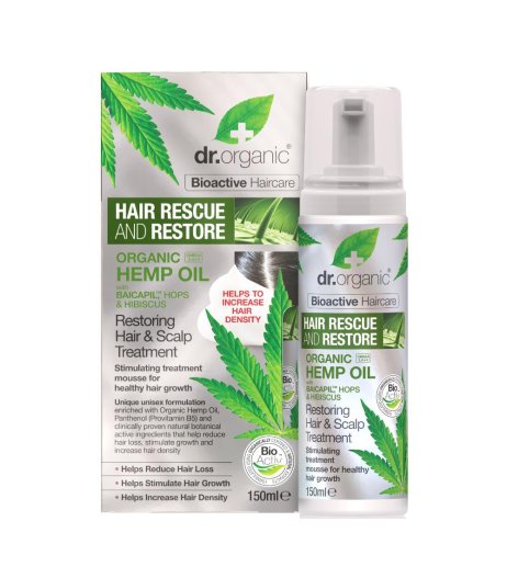 DR ORGANIC HEMP HAIR MOUSSE