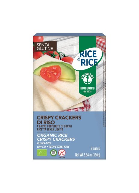 R&R CRISPY CRACKERS RISO 160G