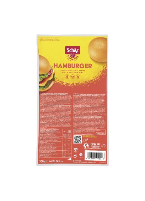 SCHAR-PANINI HAMBURGER 300G