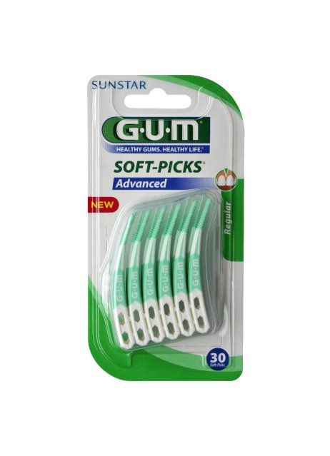 GUM SOFT-PICKS ADVANCED 30PZ