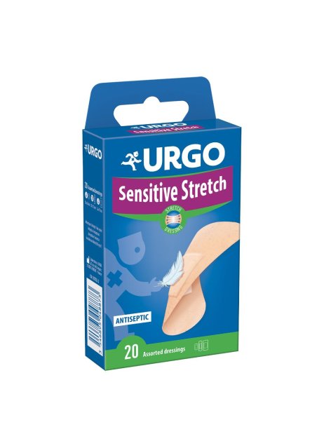 URGO SENSITIVE STR CER ASS 20P