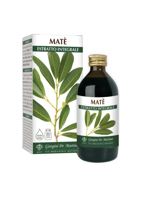 MATE' ESTRATTO INTEGRALE 200ML