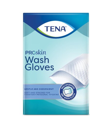 TENA WASH GLOVE 50PZ  0701