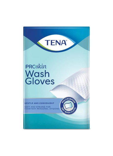 TENA WASH GLOVE 50PZ  0701