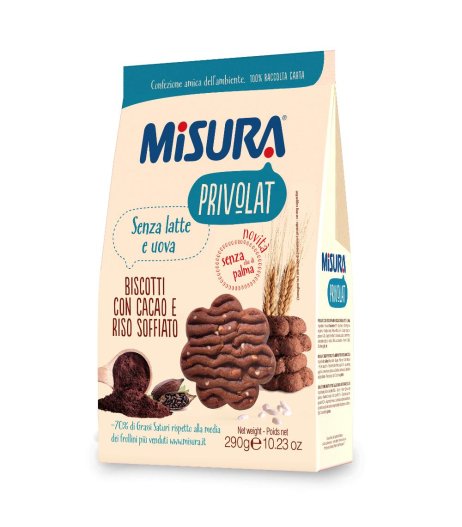 MISURA Bisc.Cacao R/Soff.290g