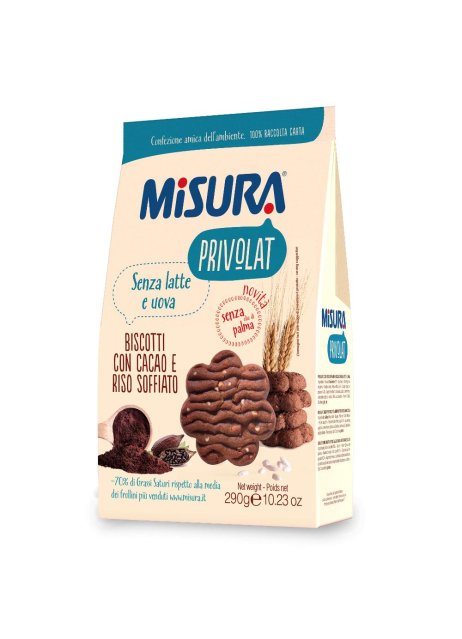 MISURA Bisc.Cacao R/Soff.290g