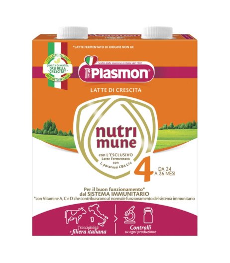 PLASMON NUTRI-MUNE 4 LIQ 2PZ