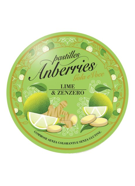 ANBERRIES LIME & ZENZERO