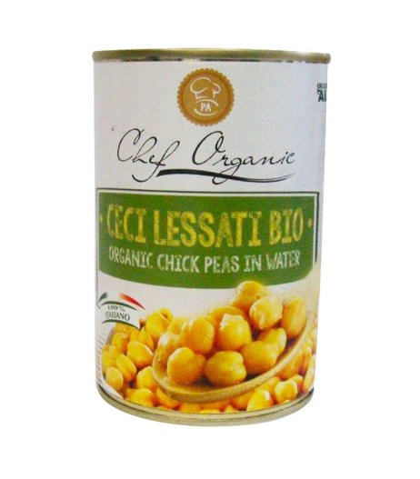 CHEF ORGANIC Ceci Lessati 400g