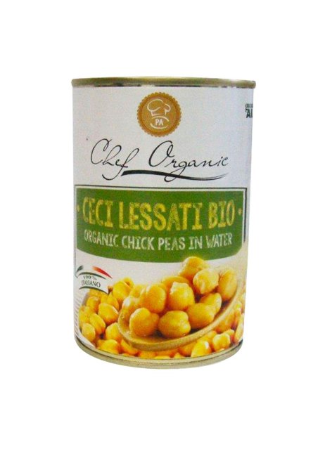 CHEF ORGANIC Ceci Lessati 400g