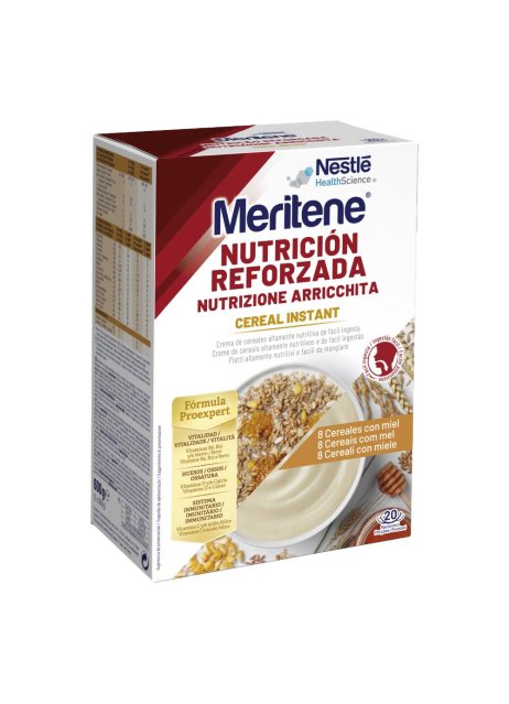 MERITENE 8CEREALI MIELE 2X300G