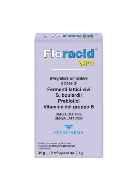 FLORACID OROSOLUBILE 10BUST