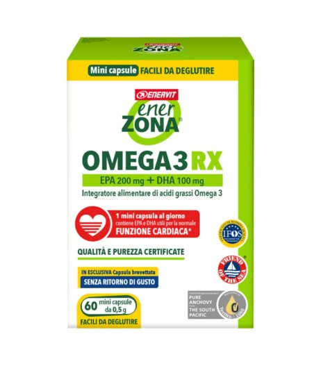 ENERZONA OMEGA 3 RX 60CAPS 0,5G