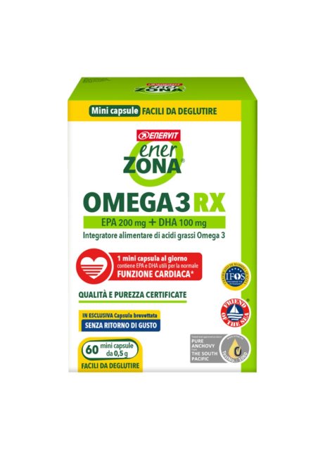 ENERZONA OMEGA 3 RX 60CAPS 0,5G