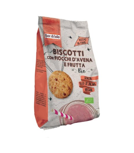 BISCOTTI CEREALI E FRUTTA BIO