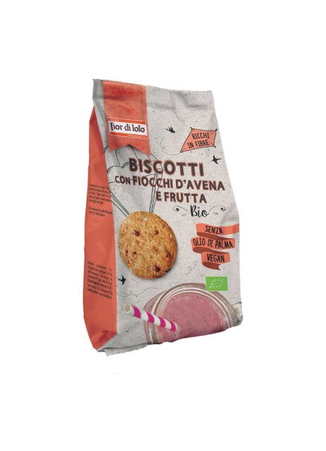 BISCOTTI CEREALI E FRUTTA BIO