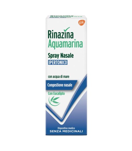 Rinazina Aquamarina Spray Nasale Ipertonico 20 ml