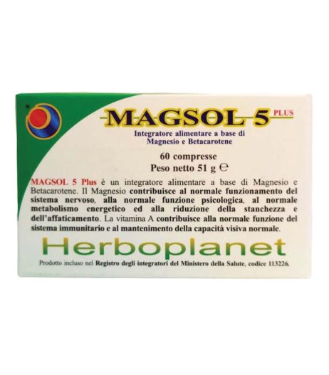 MAGSOL 5 PLUS 60CPR