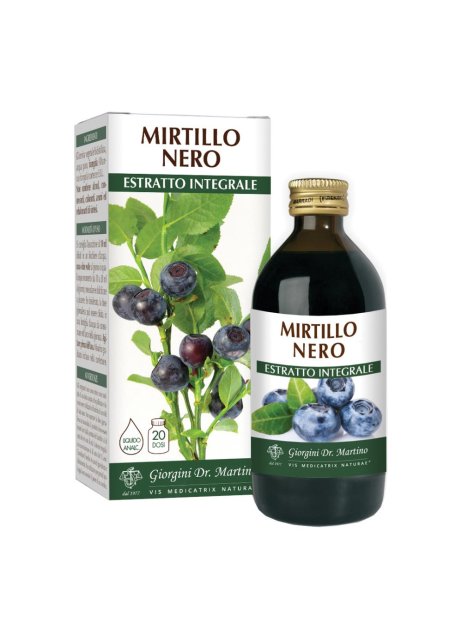 MIRTILLO NERO ESTR INTEG 200ML