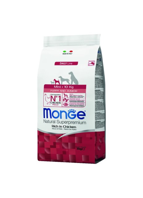 MONGE DOG PUPPY MINI 3 KG.