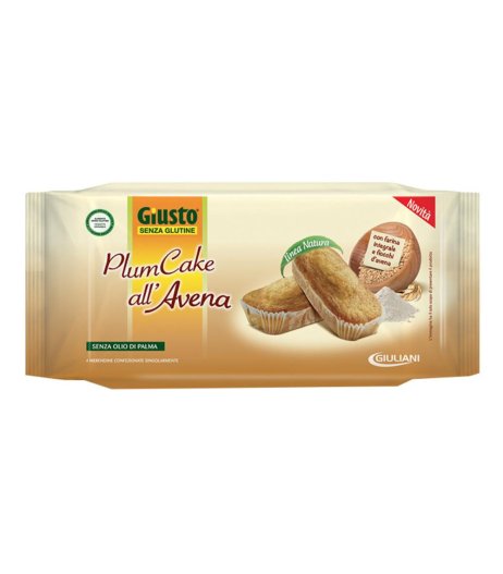 GIUSTO S/G Plumcake Avena 180g