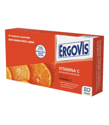 ERGOVIS VIT C 1000MG 20CPR EFF