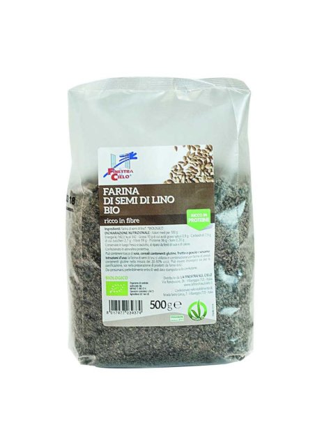 FARINA SEMI LINO BIO 500G