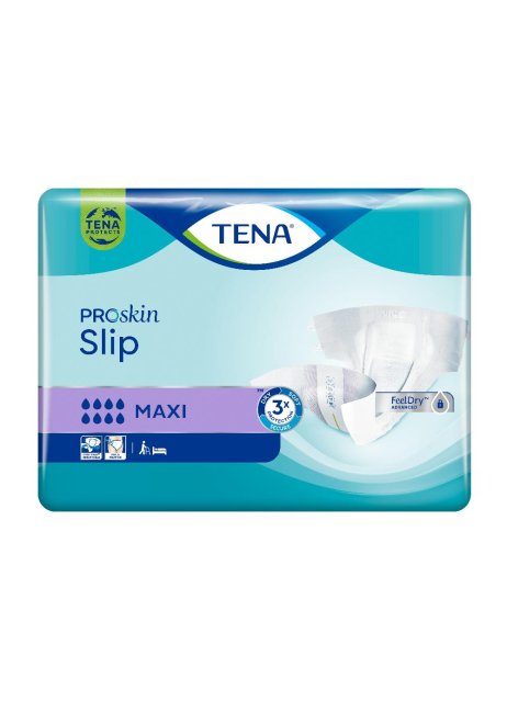 TENA SLIP MAXI PAN L 10PZ 711010