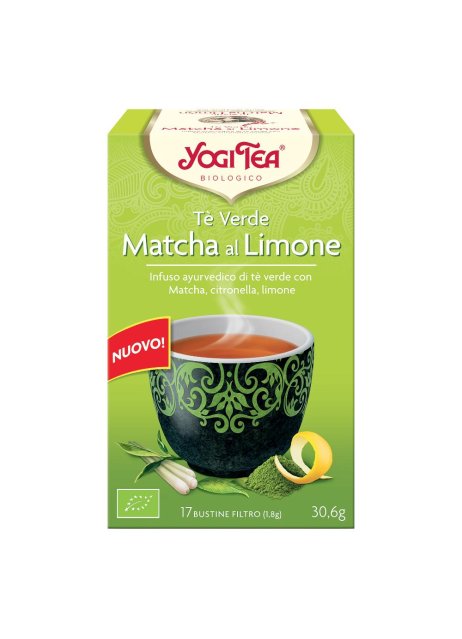 YOGI TEA TE' VE MACHA LIM BIO