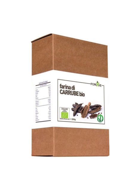 FARINA DI CARRUBE BIO 250GR FO