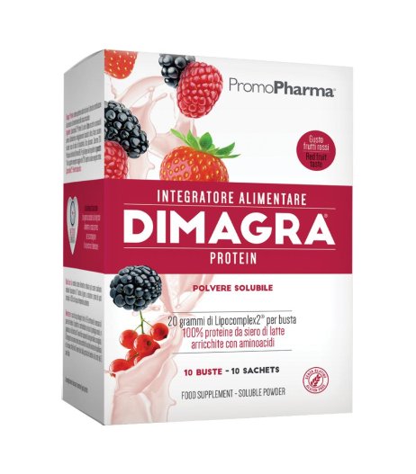 DIMAGRA PROTEIN RED FRU 10BUST