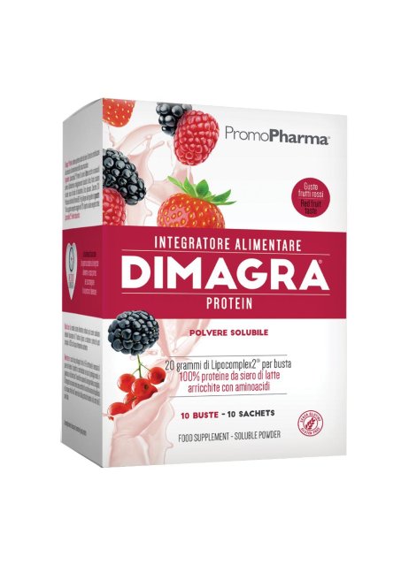 DIMAGRA PROTEIN RED FRU 10BUST