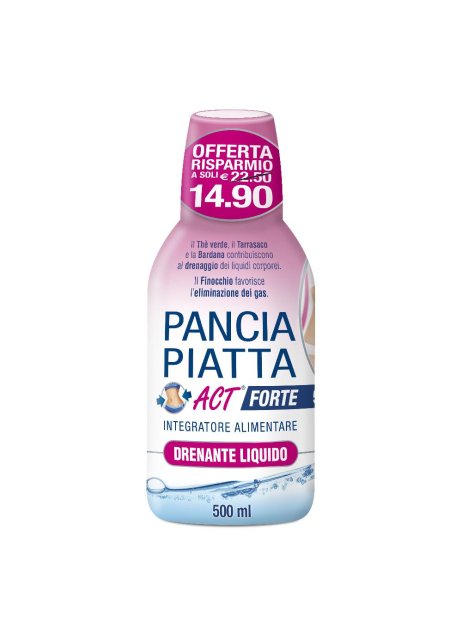 PANCIA PIATTA ACT FORTE 500ML