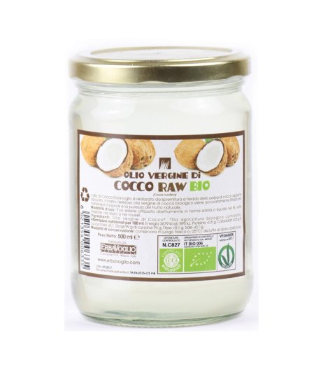 OLIO DI COCCO BIO 500ML