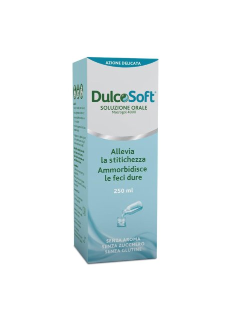 Dulcosoft Soluzione Orale 250 ml  - Dispositivo Medico per il Trattamento della Stitichezza