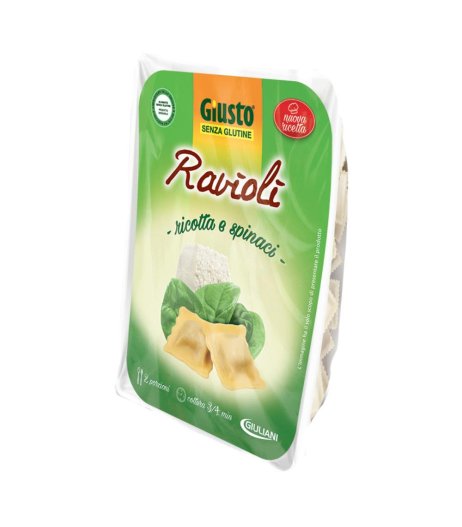 GIUSTO S/G RAVIOLI RICOTTA/SPI