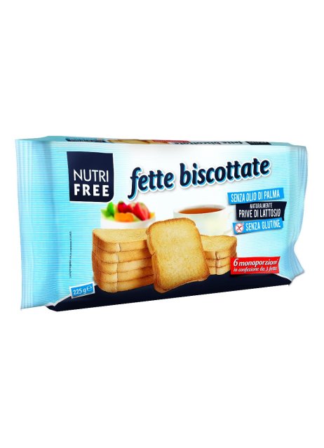 NUTRIFREE FETTE BISC 225G