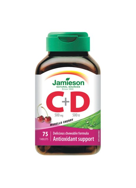 JAMIESON VITAMINA C500+D 75CPR