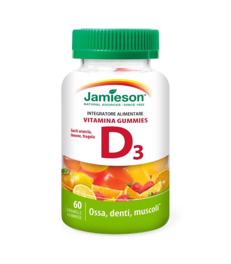 JAMIESON VITAMINA D GUM 60CARA