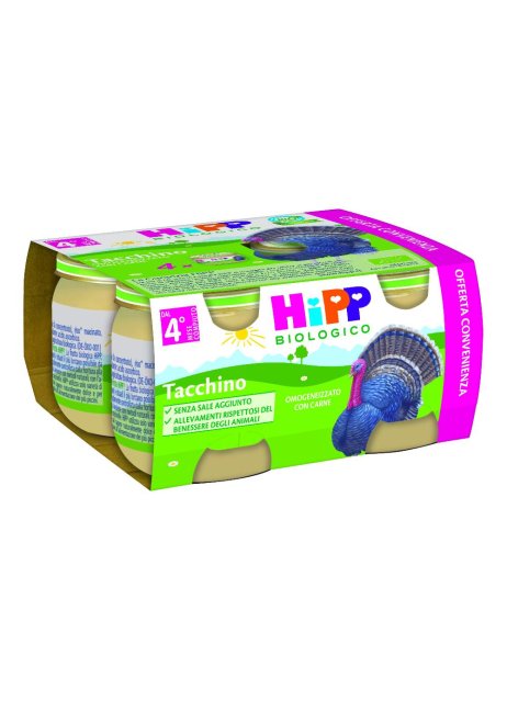 HIPP BIO OMOG TACCHINO 80G 4PZ