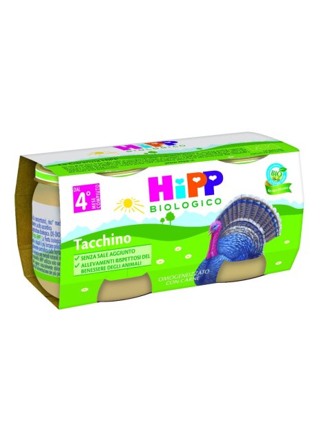 HIPP BIO OMOG TACCHINO 2X80G