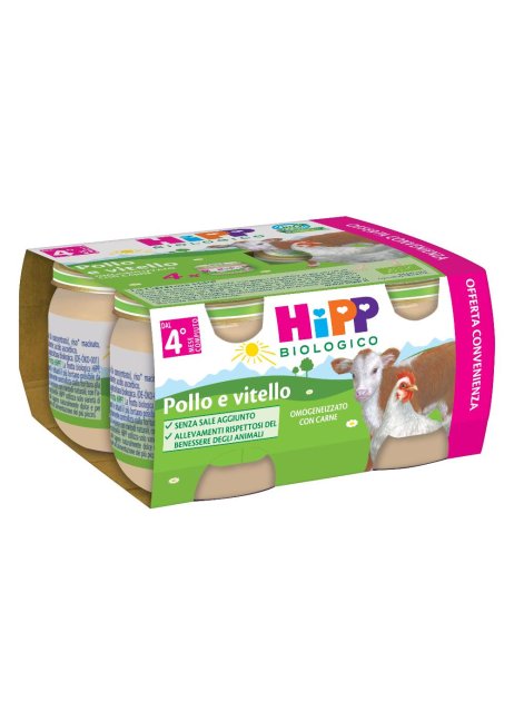 HIPP BIO OMOG POLLO VITEL 4X80G