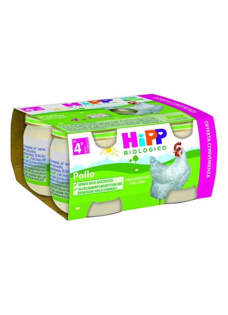 HIPP BIO OMOG POLLO 4X80G