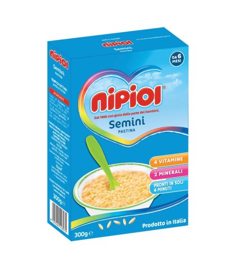 NIPIOL PASTINA SEMINI 300G